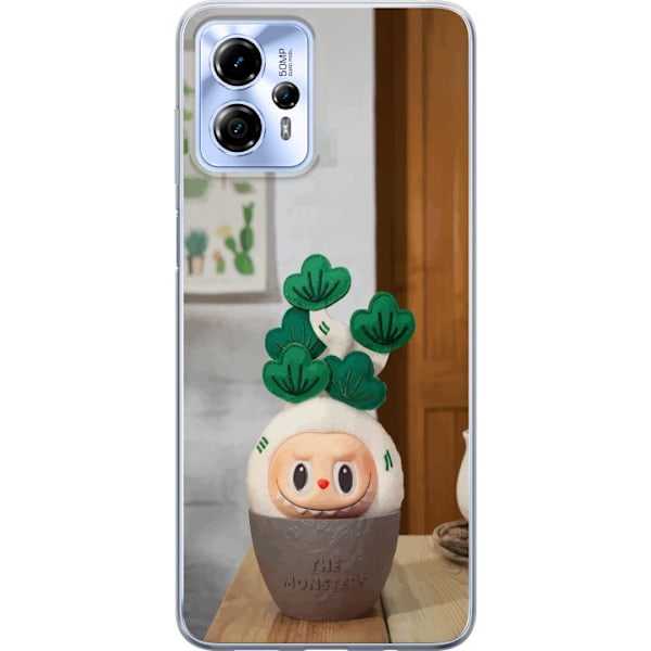 Motorola Moto G13 Gennemsigtig cover MONSTRENE Uduelige Plante