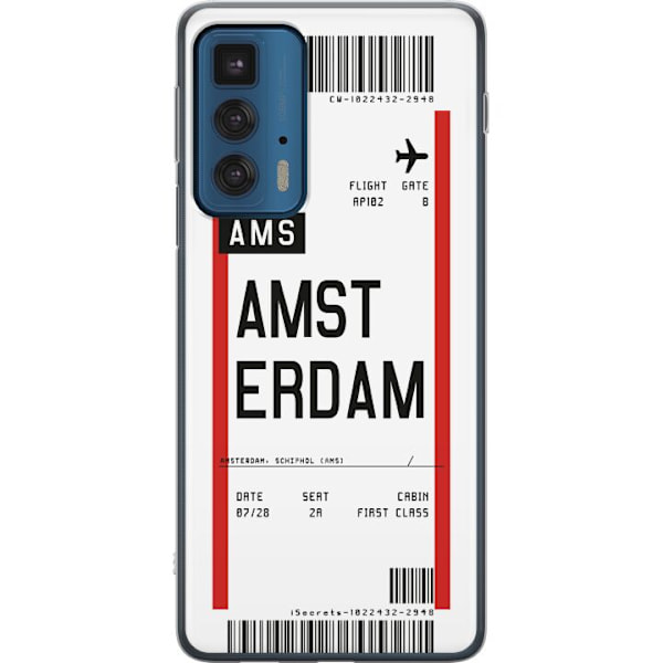 Motorola Edge 20 Pro Gennemsigtig cover Amsterdam