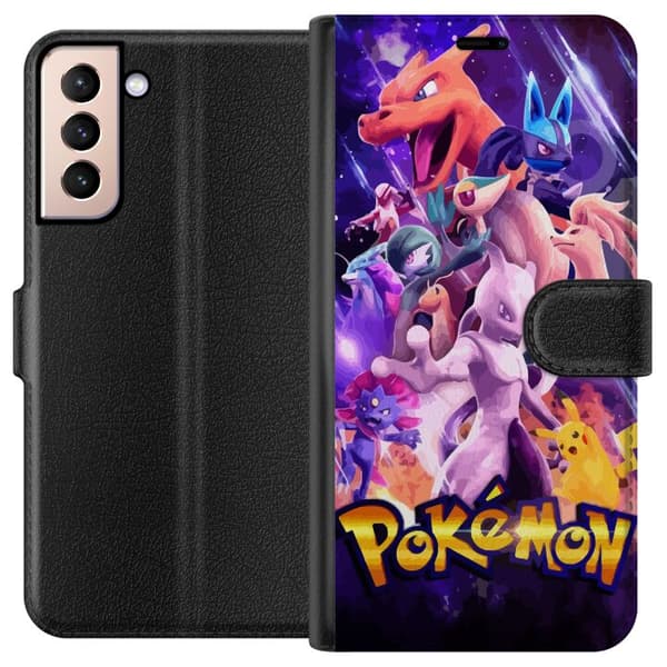 Kompatibelt Plånboksfodral till Samsung Galaxy S21 Pokémon