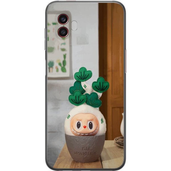 Samsung Galaxy Xcover6 Pro Genomskinligt Skal THE MONSTERS Naughty Plants