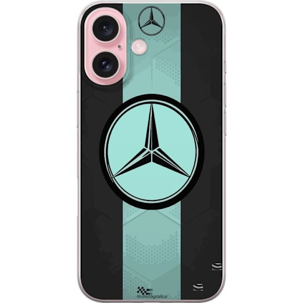 Apple iPhone 16 Gennemsigtig cover Mercedes