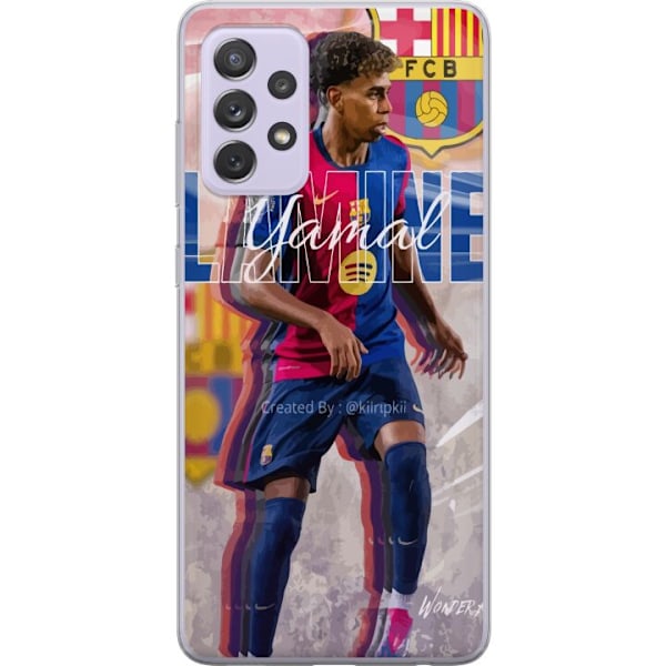 Samsung Galaxy A52s 5G Gennemsigtig cover Lamine Yamal FCB