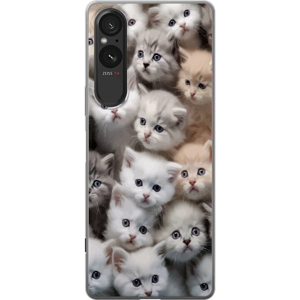 Sony Xperia 10 VI Gennemsigtig cover Katte