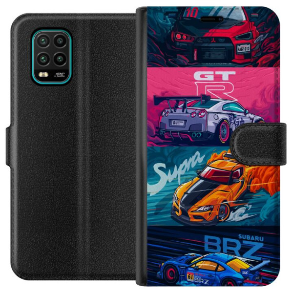 Xiaomi Mi 10 Lite 5G Lompakkokotelo Subaru Racing