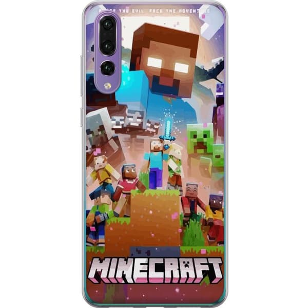 Kompatibelt Mobildeksel til Huawei P20 Pro Minecraft