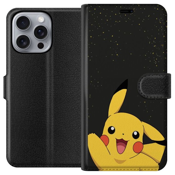 Apple iPhone 16 Pro Max Lommeboketui Pikachu