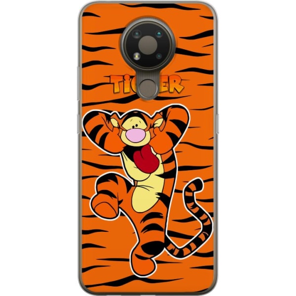 Nokia 3.4 Gjennomsiktig deksel Tiger