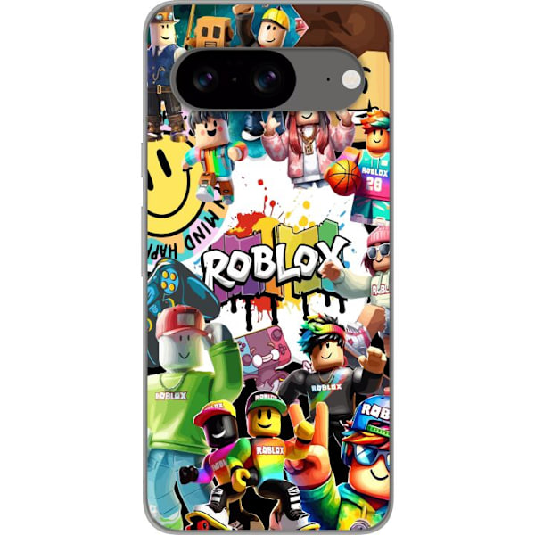 Google Pixel 8 Genomskinligt Skal Roblox