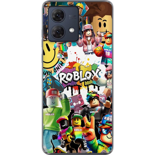 Motorola Moto G84 Gennemsigtig cover Roblox