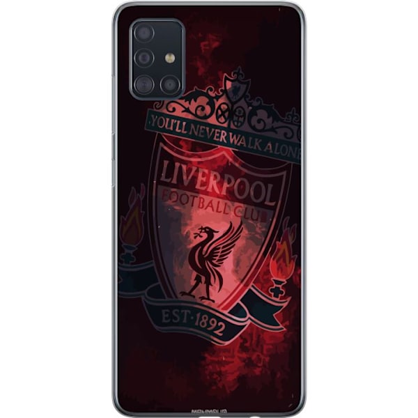 Samsung Galaxy A51 Läpinäkyvä kuori Liverpool