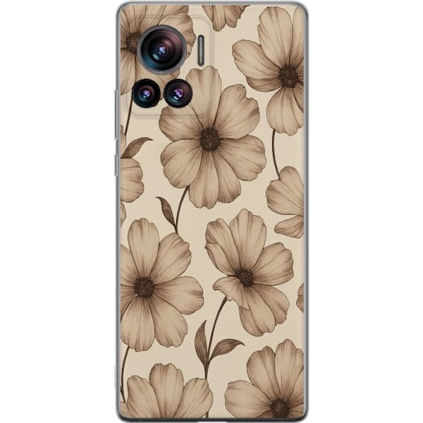 Motorola Edge 30 Ultra Gennemsigtig cover Pastel Rush