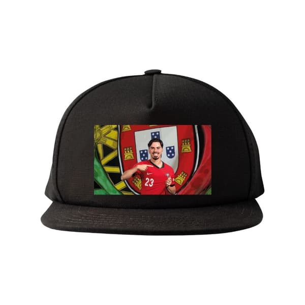 Snapback-lippalakki musta one size