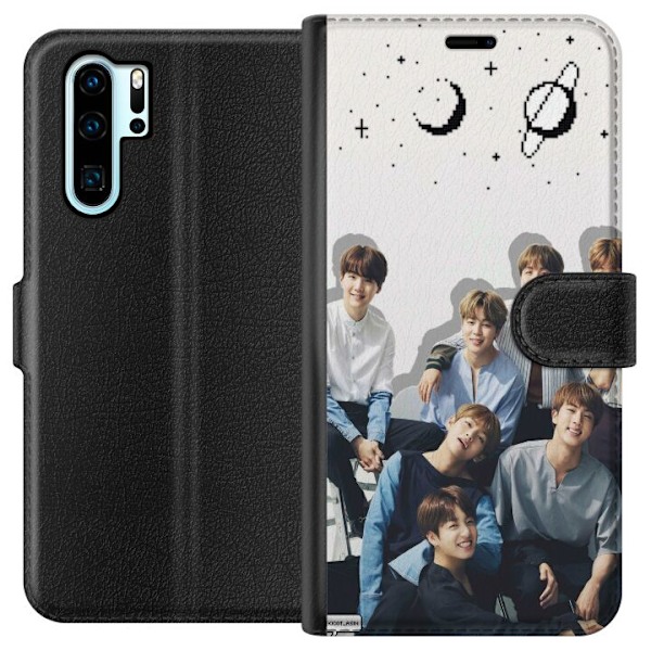 Huawei P30 Pro Lompakkokotelo K-POP BTS
