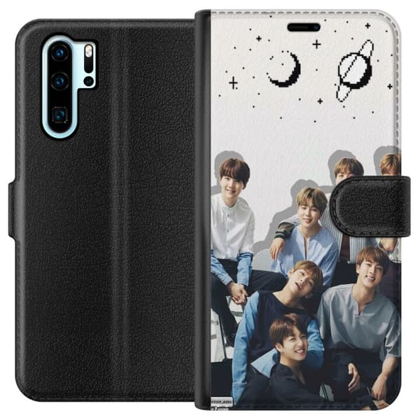 Kompatibelt Lommeboketui til Huawei P30 Pro K-POP BTS