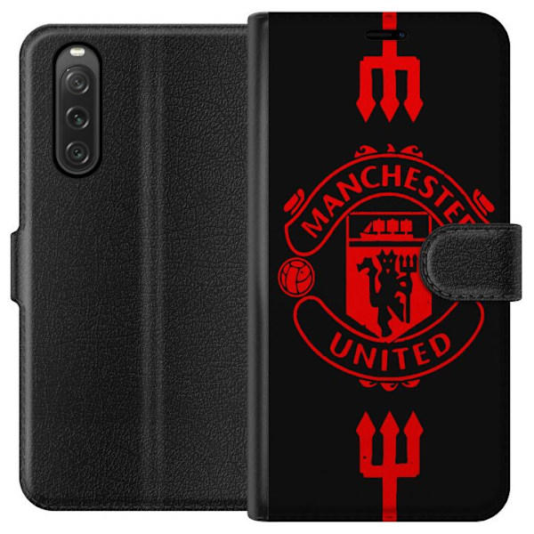 Sony Xperia 10 V Lompakkokotelo ManchesterUnited