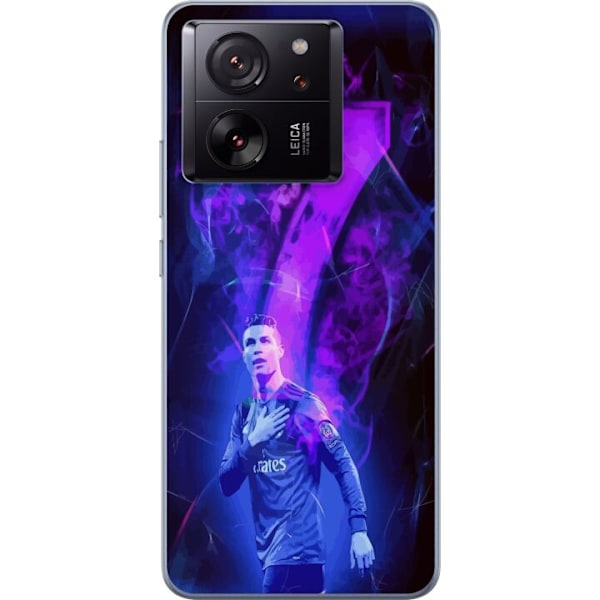 Xiaomi 13T Genomskinligt Skal Ronaldo 7 – Fotbollslegend i A