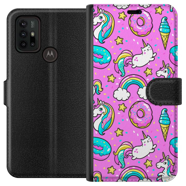 Motorola Moto G30 Tegnebogsetui Unicorn