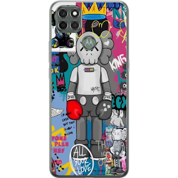 Motorola Moto G9 Power Gennemsigtig cover Kunst