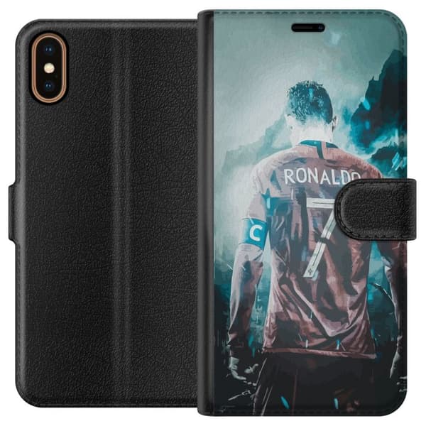 Yhteensopiva Lompakkokotelo Apple iPhone X Ronaldo