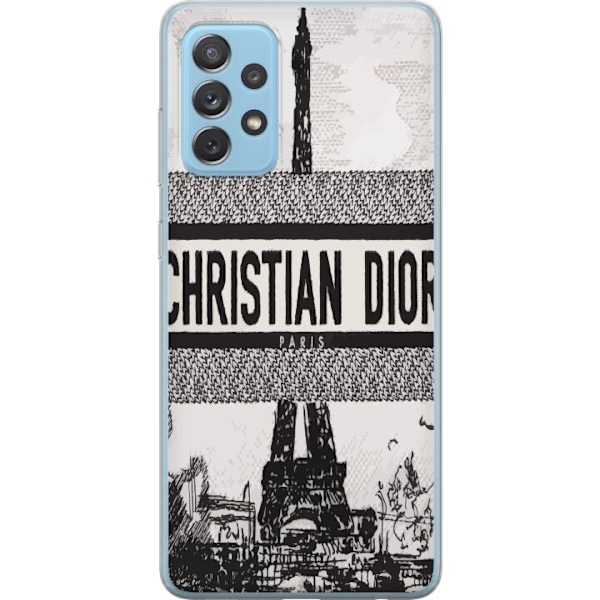 Samsung Galaxy A72 5G Gennemsigtig cover Christian Dior