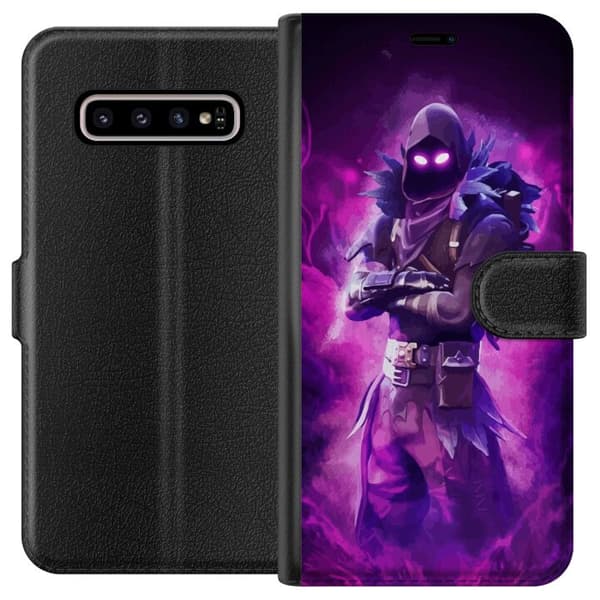 Kompatibelt Lommeboketui til Samsung Galaxy S10+ Fortnite