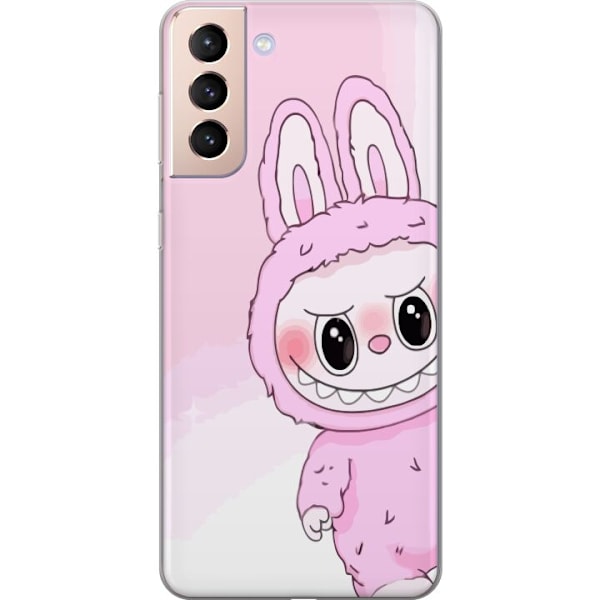 Samsung Galaxy S21 Läpinäkyvä kuori Labubu Jänis-sarja