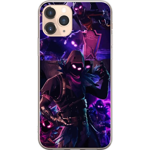 Apple iPhone 11 Pro Läpinäkyvä kuori Fortnite Raven