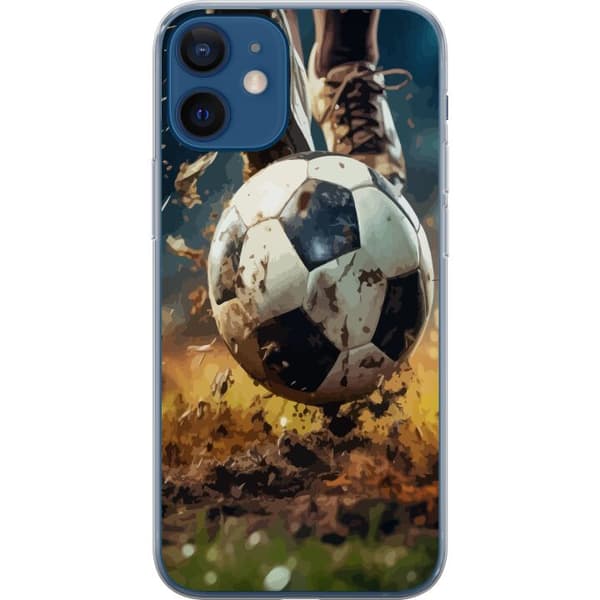 Yhteensopiva Puhelinkuori Apple iPhone 12 mini Jalkapallo