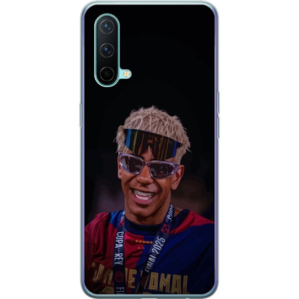 OnePlus Nord CE 5G Genomskinligt Skal Lamine Yamal mobilskal i stilren sportdesign