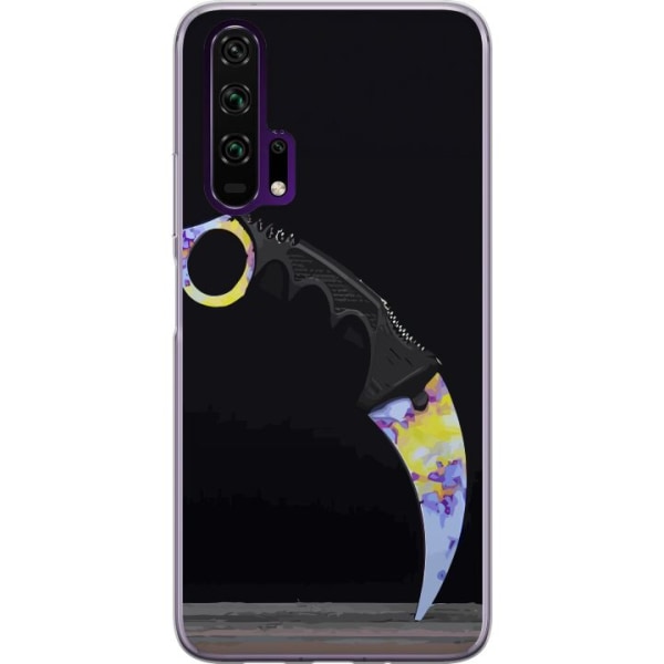 Honor 20 Pro  Gennemsigtig cover Karambit / Butterfly / M9 Bay