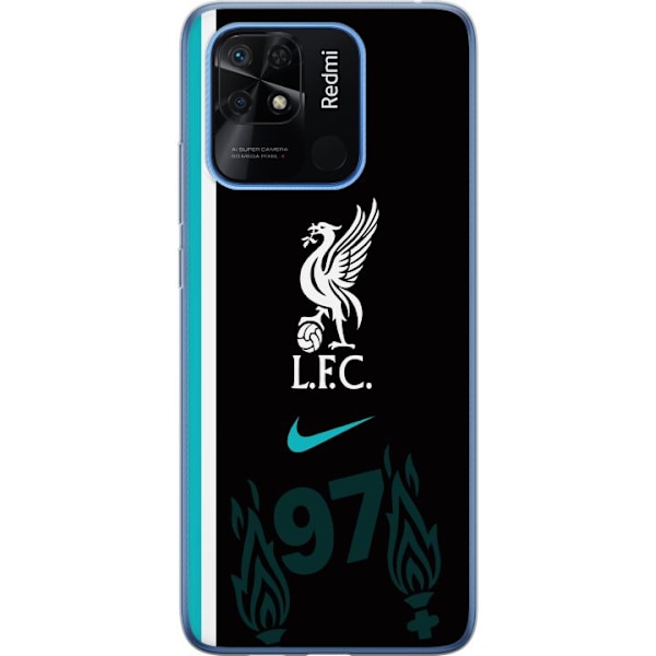 Xiaomi Redmi 10C Genomskinligt Skal Liverpool FC