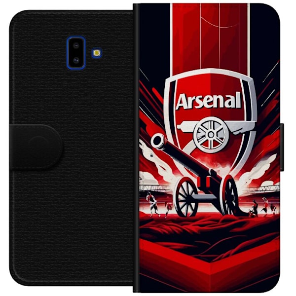 Samsung Galaxy J6+ Plånboksfodral Arsenal