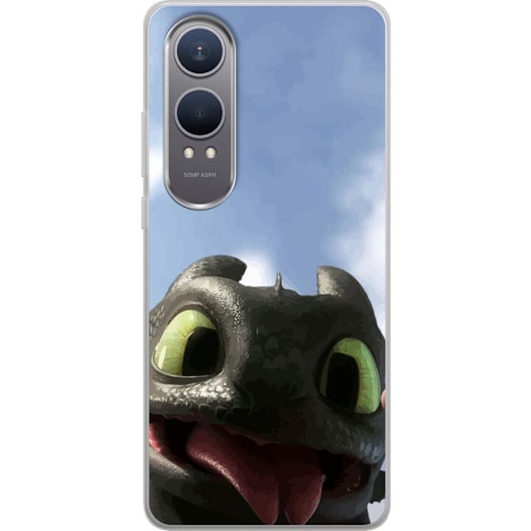 OnePlus Nord CE4 Lite Genomskinligt Skal How to Train Your Dragon (Draktränaren)