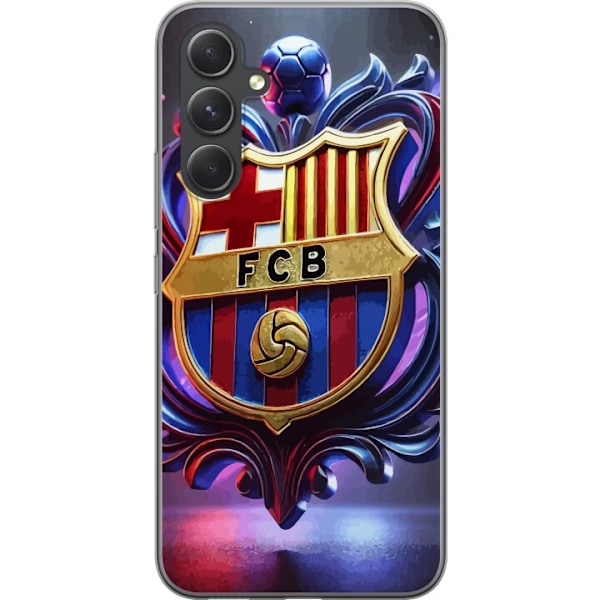 Samsung Galaxy A55 Genomskinligt Skal FCB