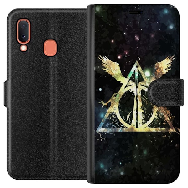 Samsung Galaxy A20e Lompakkokotelo Harry Potter