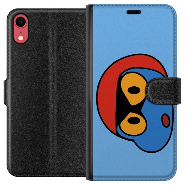Apple iPhone XR Tegnebogsetui Bold Bot Head