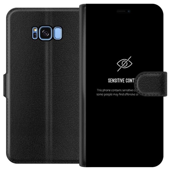 Kompatibel Tegnebogsetui til Samsung Galaxy S8 følsomt indhold