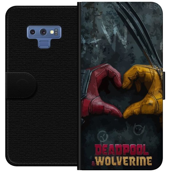 Samsung Galaxy Note9 Lommeboketui Wolverine Deadpool