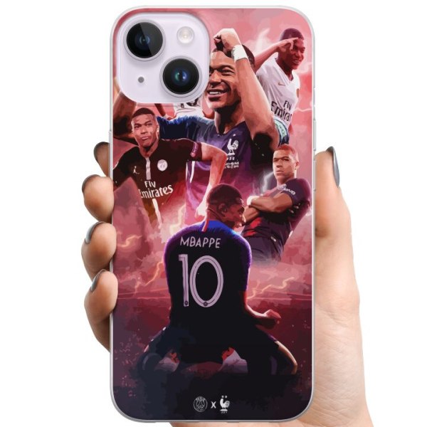 Apple iPhone 15 TPU Mobilcover Mbappe