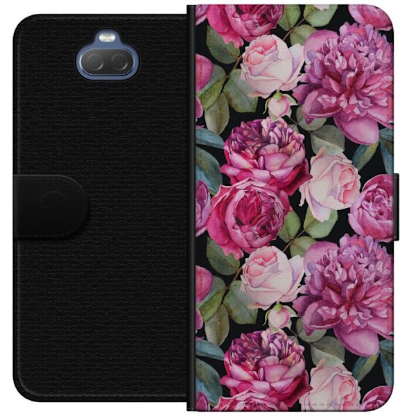 Sony Xperia 10 Plånboksfodral Blommor