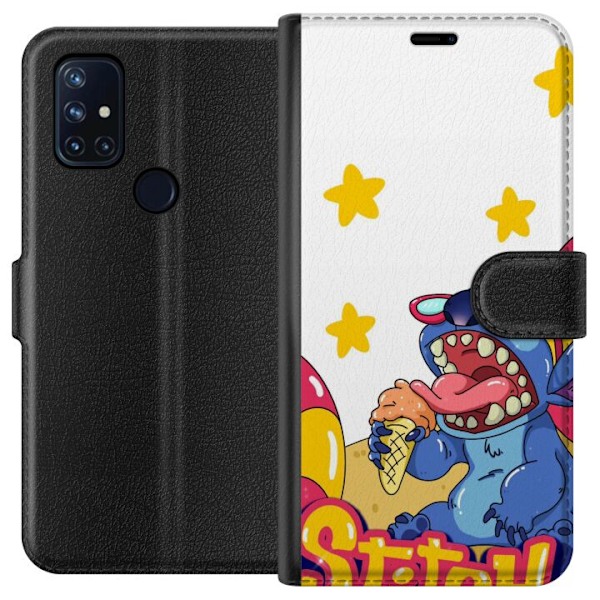 OnePlus Nord N10 5G Lommeboketui Stitch Glass