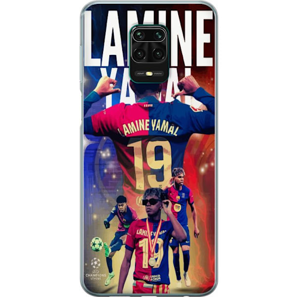 Xiaomi Redmi Note 9 Pro Läpinäkyvä kuori Yamal Liikkeessä - Nuori Lahjakkuus Maailmanlaajuisella Tasolla