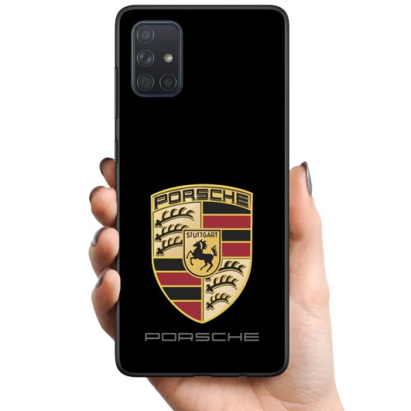 Samsung Galaxy A71 TPU Mobilskal Porsche