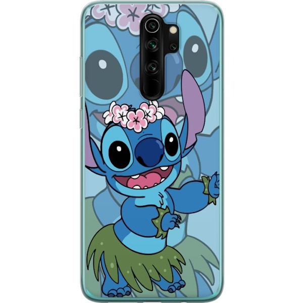 Xiaomi Redmi Note 8 Pro  Läpinäkyvä kuori Stitch tähtien alla - Taianomainen Anime-tyyli