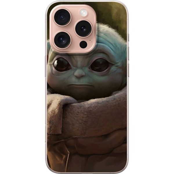 Apple iPhone 16 Pro Gennemsigtig cover Baby Yoda