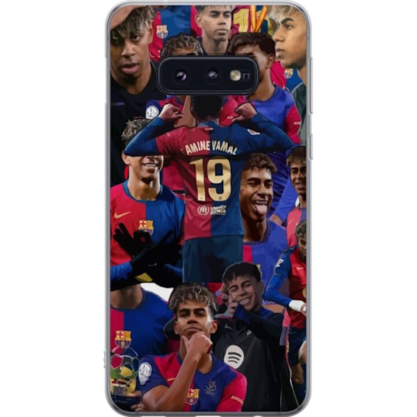 Samsung Galaxy S10e Läpinäkyvä kuori Lamine Yamal mobiilikotelo jalkapallofaneille