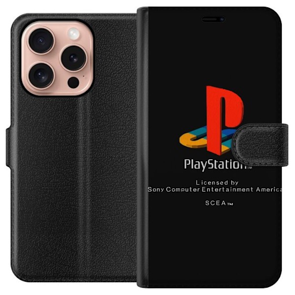 Apple iPhone 16 Pro Lommeboketui Playstation