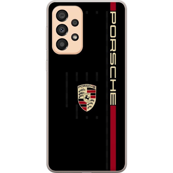Samsung Galaxy A33 5G Läpinäkyvä kuori Porsche