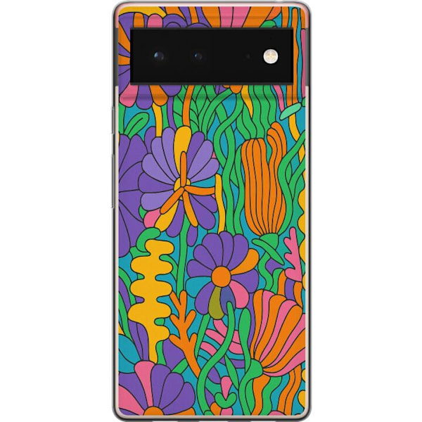 Google Pixel 6 Gjennomsiktig deksel Color Pop