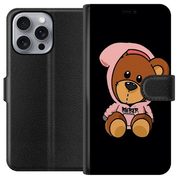 Apple iPhone 16 Pro Max Lommeboketui Teddybjørn Bieber